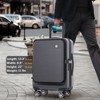 Dexmalle 20 Inch Front Open Luggage Lightweight Suitcase - 2 of 4