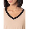 Fruit of the Loom Women's and Plus Short Sleeve Breathable Pajama Set - 4 of 4