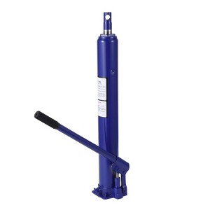 4 Ton Capacity Long Ram Hydraulic Jack with Single Piston Pump and Flat Base, Manual Cherry Picker with Handle for Garage/Shop Cranes - 1 of 4