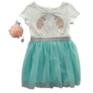 P.S. from Aeropostale Little Girls' One Piece Tulle Dress with Keychain - 1 of 4