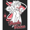 Women's Marvel WandaVision Wanda Cartoon T-Shirt - 2 of 4