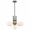 Z-Lite Parsons 6 - Light Chandelier in  Matte Black/Olde Brass - 3 of 3