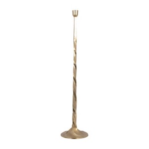 Modern Metal Taper Candle Holder - Tall Decorative Candlestick Stand - Luxury Handcrafted Home & Living Room Accent - 36" Gold - 1 of 4