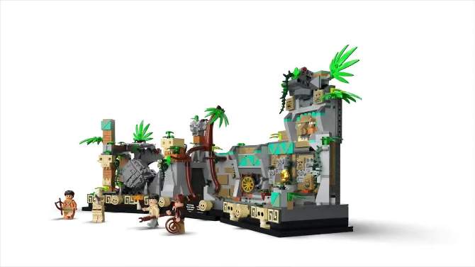 LEGO Indiana Jones Raiders of the Lost Ark Temple of the Golden Idol Building Kit 77015, 2 of 8, play video