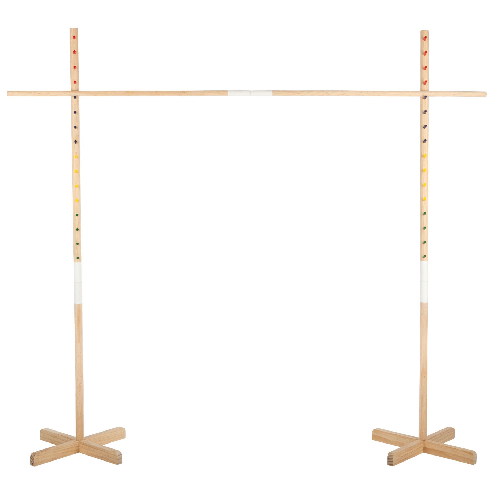 Hey Play Wooden Limbo Game for Kids and Adults