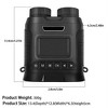 3-Inch Display Outdoor 2.5K Infrared Night Vision Binoculars, 1080p Full HD Video, 5X Digital Zoom,Viewing Distance, 2.4 Inch HD Display - 2 of 4
