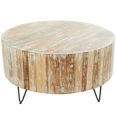 Rustic Mango Wood Coffee Table Brown - Olivia &#38; May