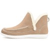 Journee Collection Womens Capreece Tru Comfort Foam Slip On Moccasin Round Toe Slippers Taupe 8.5 - 2 of 4