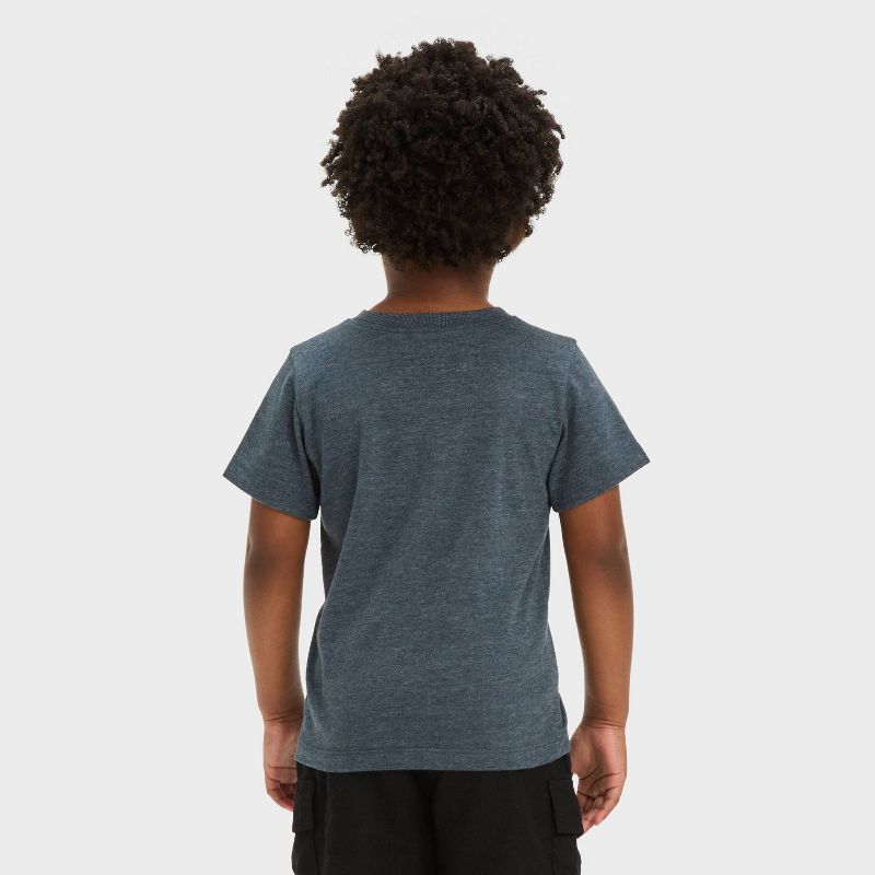 Toddler Boys&#39; Notorious BIG Short Sleeve T-Shirt - Navy Blue, 3 of 5