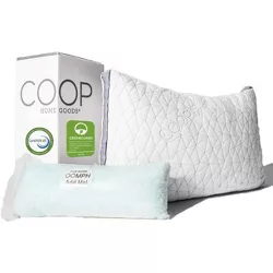 Coop Home Goods The Eden - Adjustable Memory Foam Pillow for Cool Sleepers