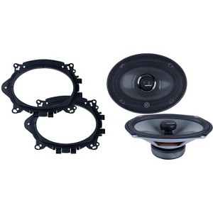 Memphis MS69 6x9" Convertible Set Speaker with OEM Replacement Brackets Compatible with 2002+ 4Runner - 1 of 4