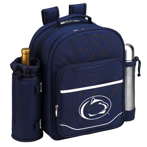 NCAA Penn State Nittany Lions Two Person Coffee Picnic Backpack with Soft Sided Cooler - 1 of 4