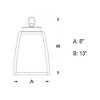 Vaxcel Granville 1 - Light Pendant in  Oil Burnished Bronze - 3 of 4