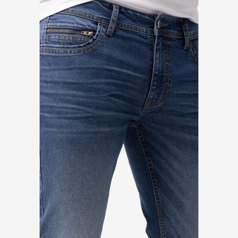 CULTURA Men's Stretch Skinny Fit Denim Jeans, 5 of 7