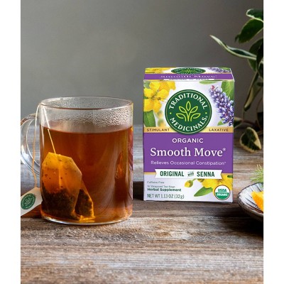 Traditional Medicinals Smooth Move Herb Tea - 16ct