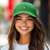 Dalix Lil Martini Embroidered Cotton Summer Outdoor Baseball Cap Dad Hat Womens - 3 of 4