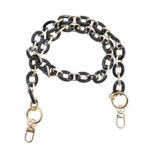 Unique Bargains Trendy Handbag Strap Black White 1 Pc - 1 of 4