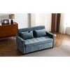 Vynxaria 56.9" Loveseat Sofa Bed with USB Ports & Adjustable Backrest - Comfort Meets Convenience - 4 of 4