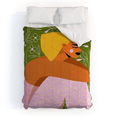 Deny Designs Maritza Lisa Manifesting Spring Comforter and Sham Set