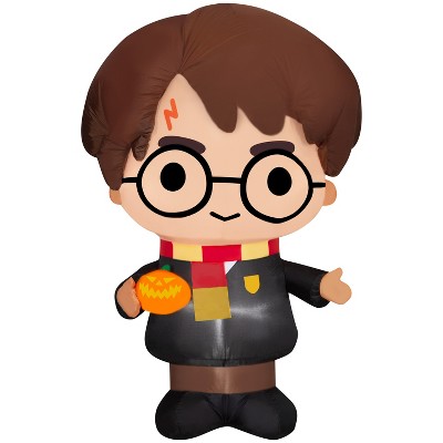 Gemmy Airblown Inflatable Harry Potter w/JOL WB (WM), 4.5 ft Tall, Multi