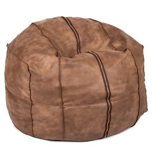 Big Joe Bean Bag Chair with Removeable Cover, Foam Filled, Multiple Sizes and Fabrics, All Ages - 1 of 4
