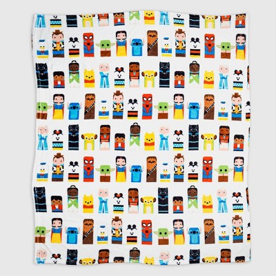 50'x60" Disney 100 Unified Characters Throw Blanket