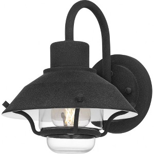 Quoizel Lighting Lavalier 1 - Light Sconce in  Mottled Black - 1 of 1