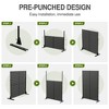 Dovelina Outdoor Metal Privacy Screen Freestanding Patio Decorative Screens - 3 of 4
