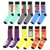 King Of The Hill Hank Hill Dang It Bobby! Crew Socks For Men 6 Pairs - 3 of 4