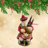 Miss Christmas 6.0 Inch Scottish Santa With Bagpipe Christmas Tree Ornament , Christmas Decor European Christmas Holiday (1PC) - 2 of 4