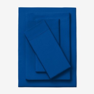 BrylaneHome BH Studio Solid Microfiber Sheet Set - 1 of 4