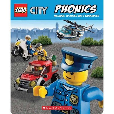  Phonics Boxed Set - (Lego City) by  Quinlan B Lee (Mixed Media Product) 