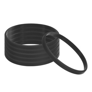 Unique Bargains Blank Stretch Sports Silicone Bracelets for Sports Team Games 6 Pcs - 1 of 4