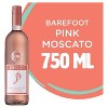 Barefoot Cellars Pink Moscato Wine - 750ml Bottle - 2 of 4