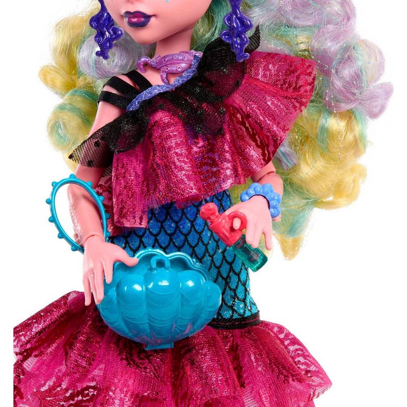 Monster High Lagoona Blue Fashion Doll in Monster Ball Party Dress with Accessories, 3 of 9