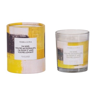 Sagebrook Home 4" Boxed Candle with Funny Quote I'm Doin' It And You're Lovin' It - 7oz Palace Garden Scented Candle