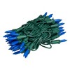 Novelty Lights RetroGlo Ceramic Mini Lights 50 Light on Green Wire 11 Feet Long - 4 of 4