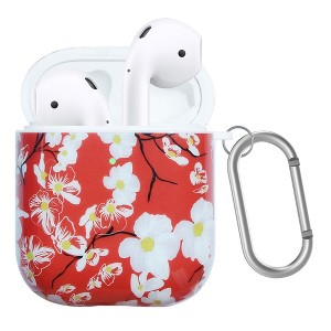 Waloo Floral Printed Hard Case For Apple AirPods - 1 of 4