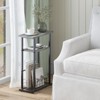 KTMBDW Side Table, Small End Table, Tall Nightstand for Living Room, Bedroom, Office, Bathroom - 2 of 4
