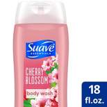 Suave Essentials Cherry Blossom Pampering Body Wash - Floral Scent - 18 fl oz