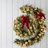 BrylaneHome Pre-Lit Regal 24" Wreath - 3 of 4