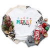 Simply Sage Market Women's Merry Teacher Short Sleeve Graphic Tee - 3 of 4
