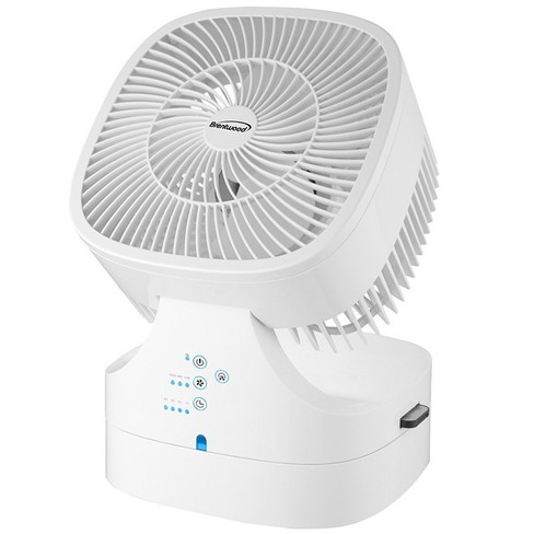 Brentwood 8 Inch Speed Oscillating Desktop Fan With Remote Control In : Target