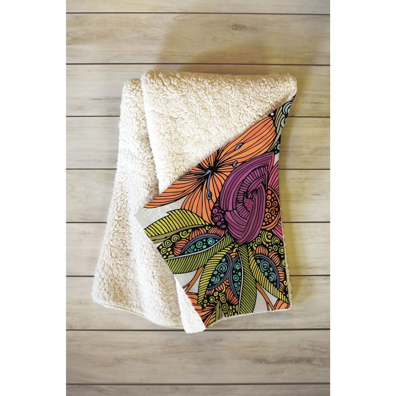 Valentina Ramos Lila 60" x 50" Fleece Throw Blanket - Deny Designs, 2 of 3