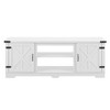 Vynxaria Modern Farmhouse TV Stand ¨C 70" Console with Open Shelves & Closed Cabinets - 2 of 4