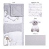 Sammy & Lou Sleepy Sheep Baby Nursery Crib Bedding Set - 4pc - 2 of 4