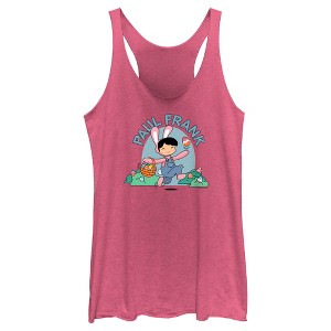 Women's Paul Frank Easter Bunny Racerback Tank Top - 1 of 4