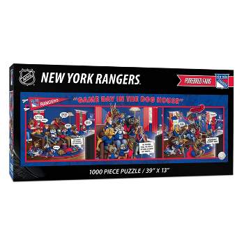 NHL New York Rangers Game Day in the Dog House Puzzle - 1000pc