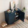 CLIHOME 31.5 in H MDF Indoor Furniture Freestanding Decorative Storage Cabinet - 3 of 4