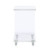 Peek Acrylic Snack Table Clear - Picket House Furnishings - image 2 of 4